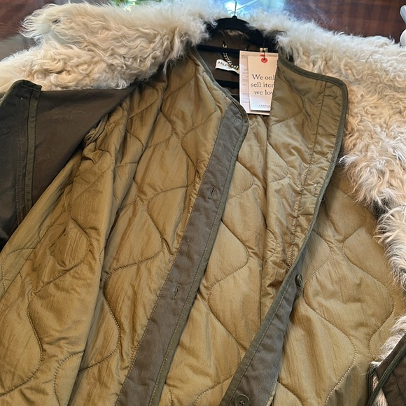 Balenciaga Mongolian trimmed cargo coat - Picture 6 of 13